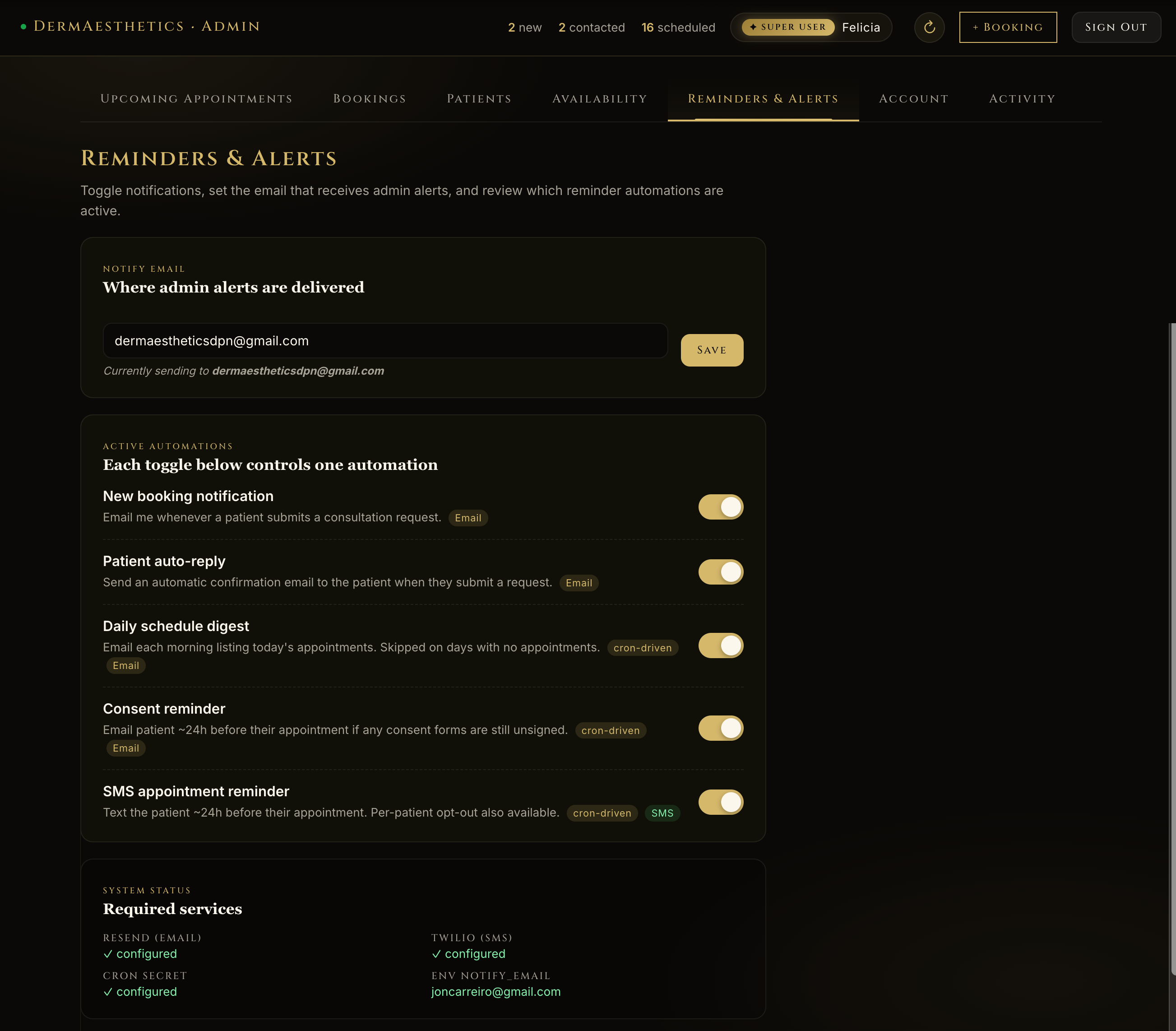 DermAesthetics screenshot